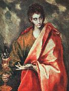 El Greco St. John the Evangelist Sweden oil painting artist